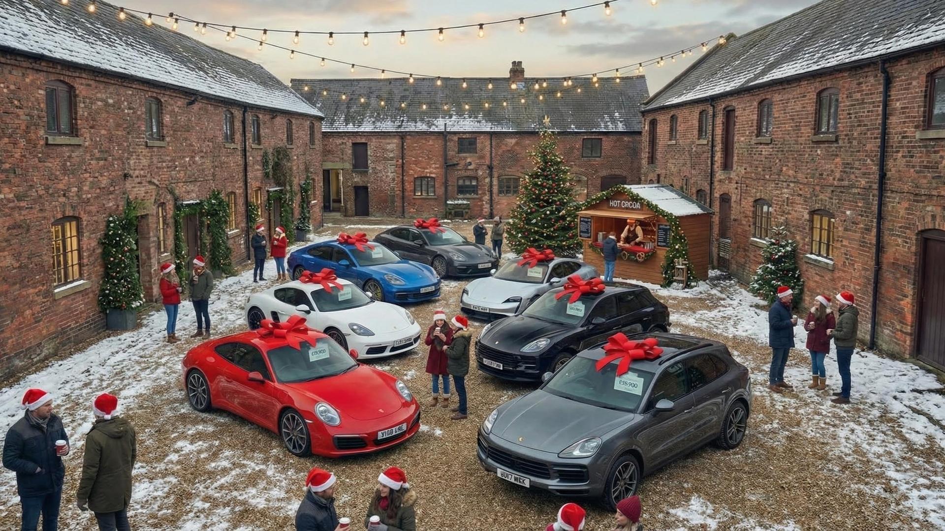【想いを込めた情熱が、冬を輝かせる。】 Porsche Christmas Special Fair