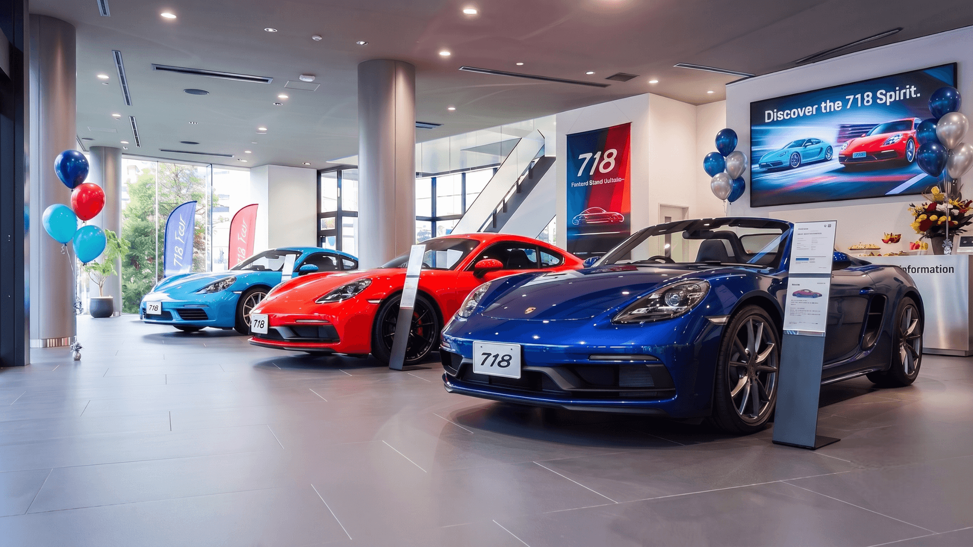 【ポルシェセンター浜田山】 718 Special Fair 開催!